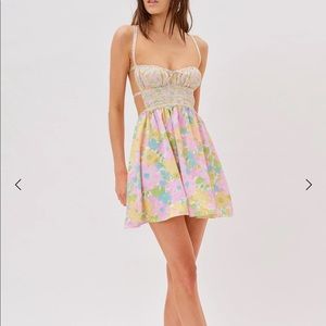 For love & lemons Emily backless dress